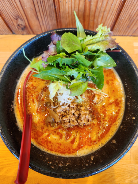 「担々麺４辛　大盛」@担々麺 胡麻の写真