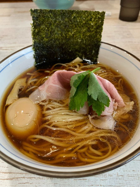 「味玉 四つ葉そば」@中華そば 四つ葉の写真