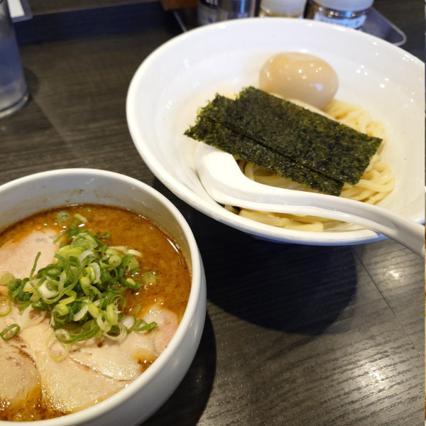 「醤油つけ麺(味玉TP)」@札幌Fuji屋の写真
