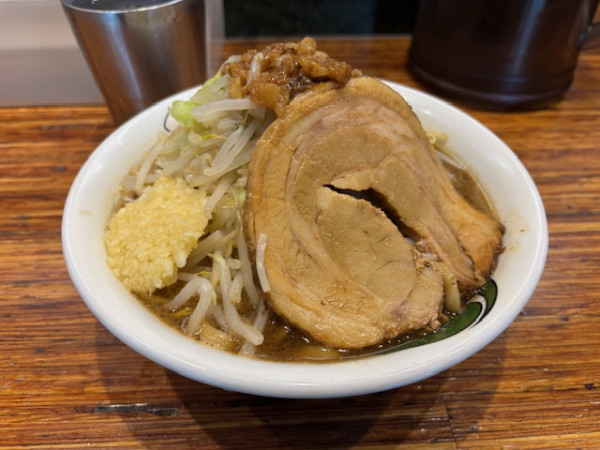 「雷そば・並盛250g」@雷 松戸駅東口店の写真