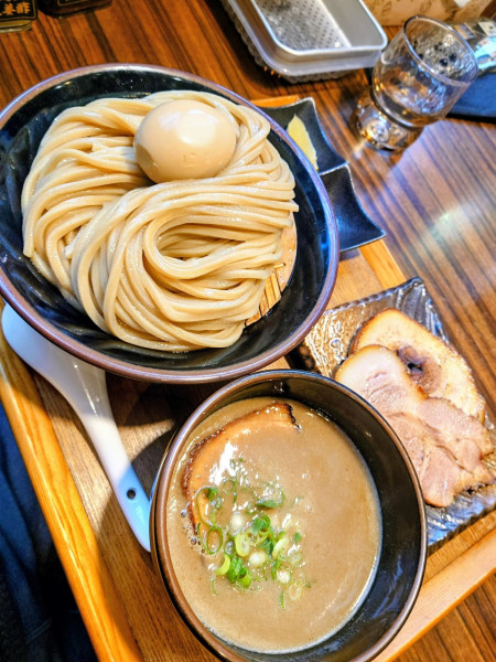 「特上つけ蕎麦」@中華そば ひら井 たまプラーザ店の写真