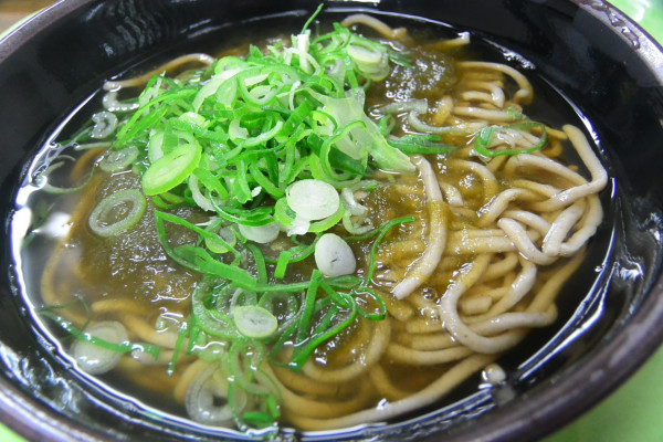 「とろろそば」@三角茶屋 豊吉うどん JR宮崎店の写真