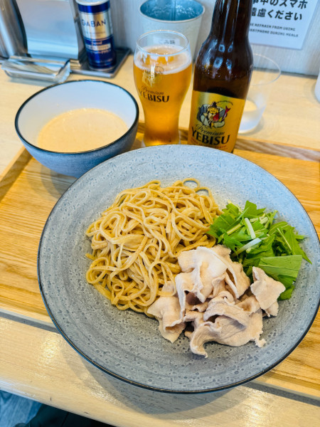 「秋の限定麺【 出雲のくるみ蕎麦 】」@宍道湖しじみ中華蕎麦 琥珀 東京本店の写真