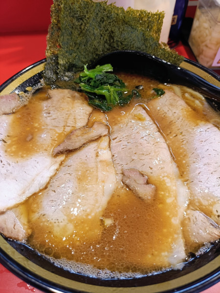 「燻製チャーシュー麺」@七代目野中家の写真