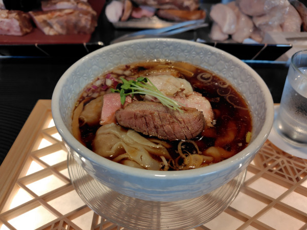 「特製中華そば醤油¥1600」@中華そば 炎の写真