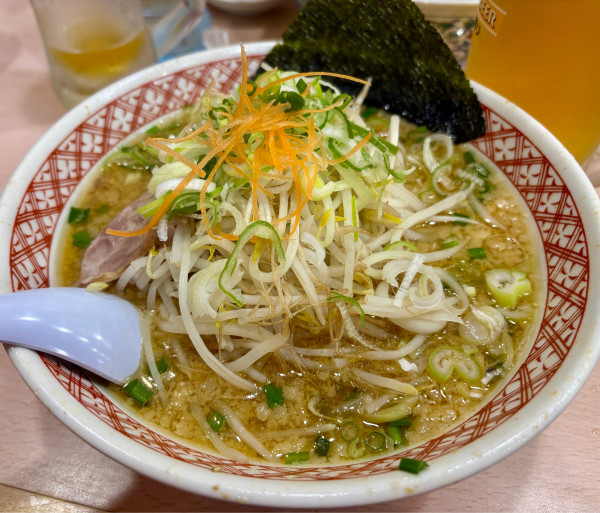 「みそこて」@ラーメン めん丸 川越店の写真