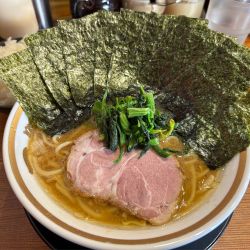 醤油豚骨＋海苔　ライス中