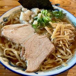 中華そば 普通 濃い口 油ぽく 身入り