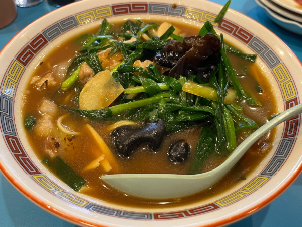 「ニラそば」@やじ満の写真