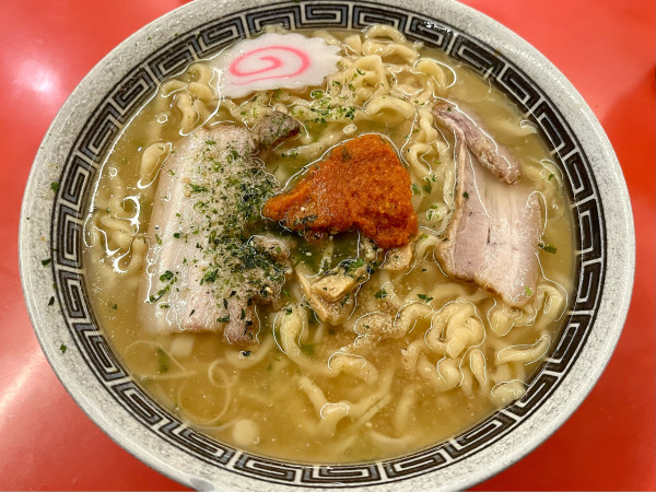 「赤湯からみそラーメン 大盛り」@龍上海 赤湯本店の写真