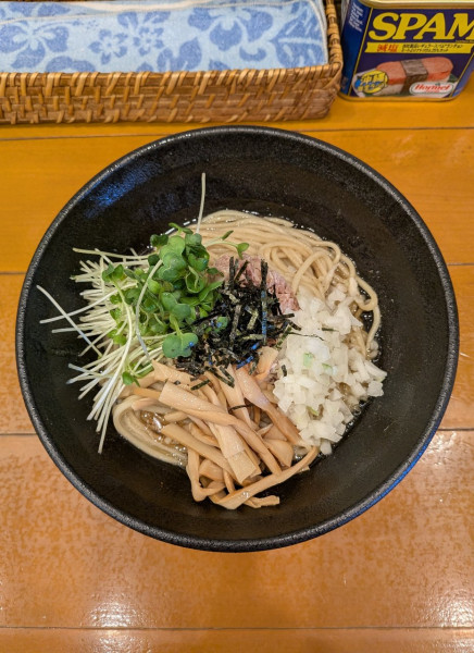 「煮干し香る油SOBA」@麺屋 Hulu-luの写真
