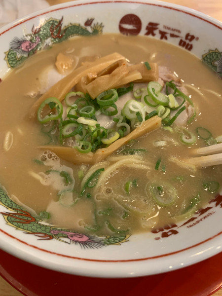 「ラーメンこってり+餃子+チャーハン」@天下一品 山科店の写真