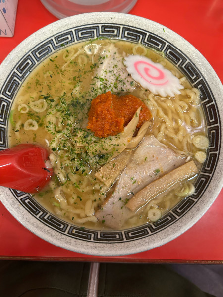 「赤湯からみそラーメン(大盛) ¥1150」@龍上海 赤湯本店の写真