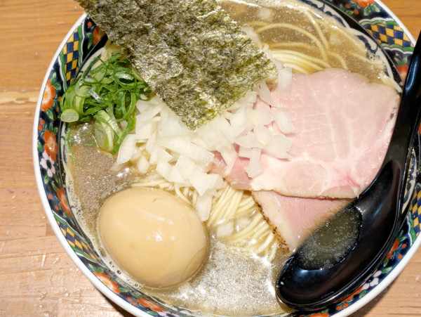 「味玉中華蕎麦」@亀戸煮干中華蕎麦 つきひの写真