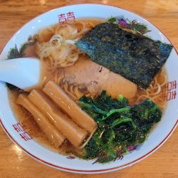 煮干しラーメン680円