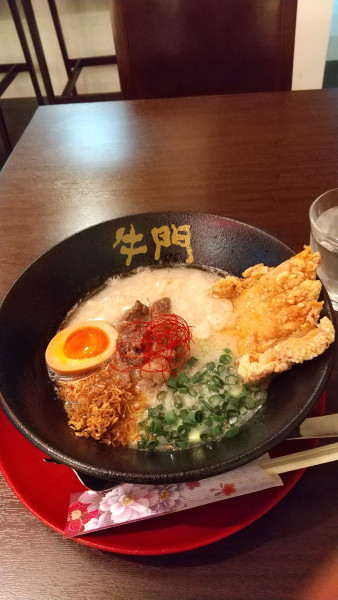 「特製和牛白湯ラーメン」@牛門ラーメン 浅草の写真