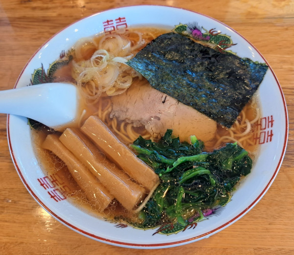 「煮干しラーメン680円」@ヤンセンの写真