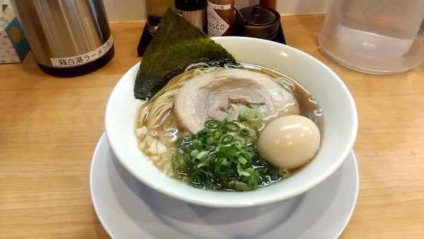「味玉煮干醤油ラーメン（１，０００円）」@麺屋 瑞風の写真