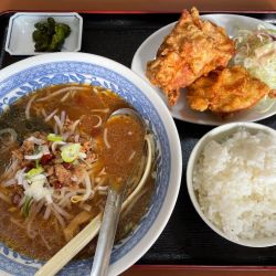 台湾味噌ラーメンセット　￥９８０