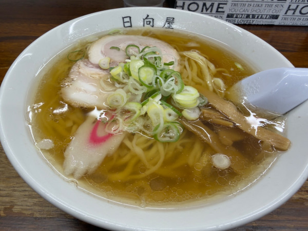 「ラーメン830円」@青竹手打ちラーメン 日向屋の写真