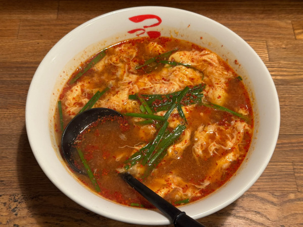 「みそ辛麺　950円」@麺屋つつみの写真