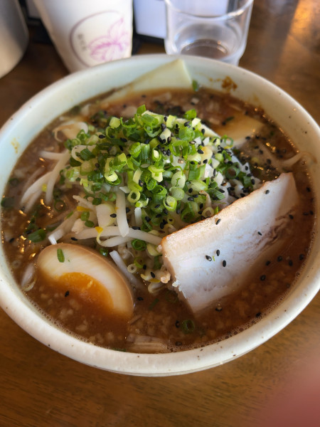 「味噌豚骨ラーメン」@豚骨らーめん いちご家の写真
