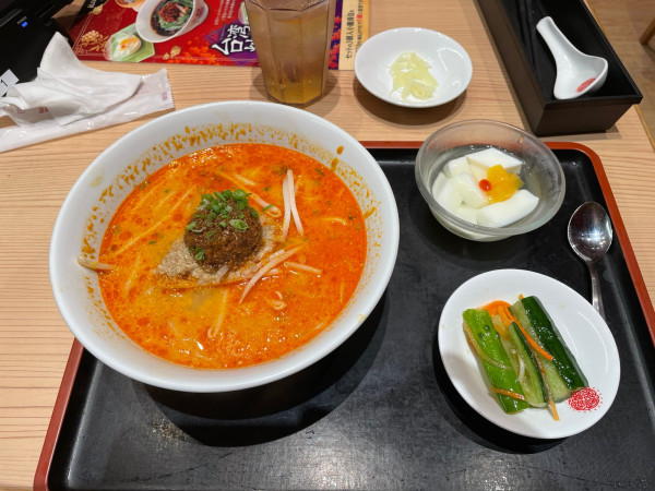 「担々麺セット1,380円」@上海湯包小館 ららぽーと安城店の写真