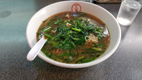 「にらそば」@中国料理十八番の写真