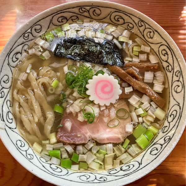 「塩煮干そば1050円」@FOOD TRUCK むべの写真