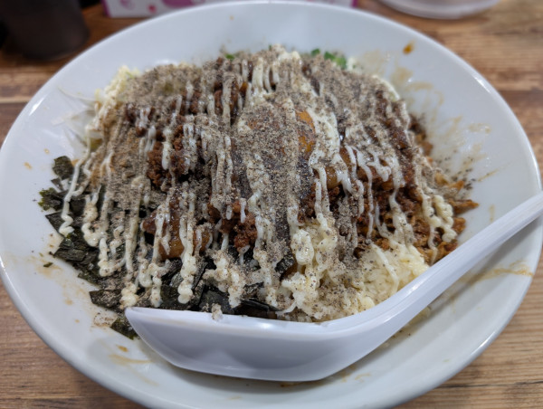 「ジャンクまぜ」@麺 酒 やまのの写真