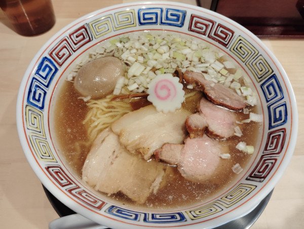 「特製中華そば　　　1250円」@中華そば光の写真