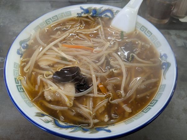 「あんかけモヤシラーメン800円」@田の写真