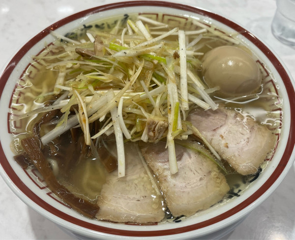 「ネギそば」@中華そば専門 田中そば店 荒川沖店の写真