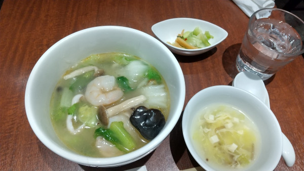 「海鮮湯麺」@中国菜 仁の写真