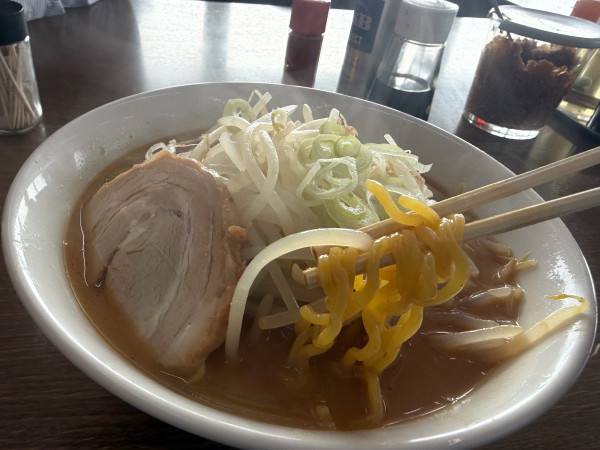 「旭川味噌らーめん900円」@らーめん 旭郎山の写真