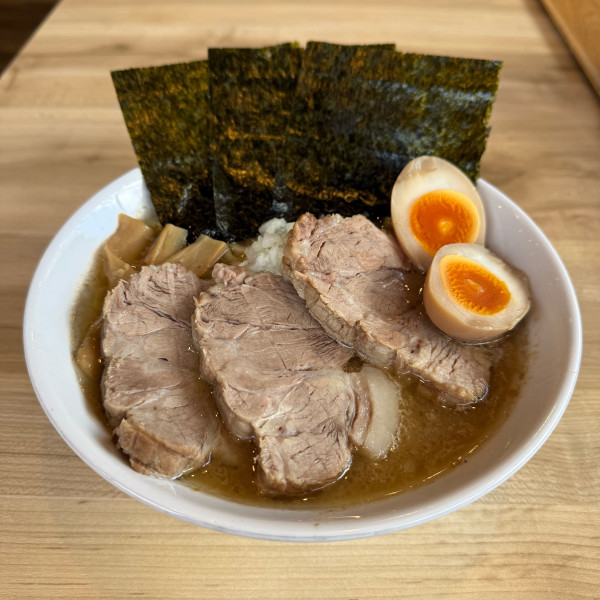 「特製飛優雅」@自家製麺 和屋の写真