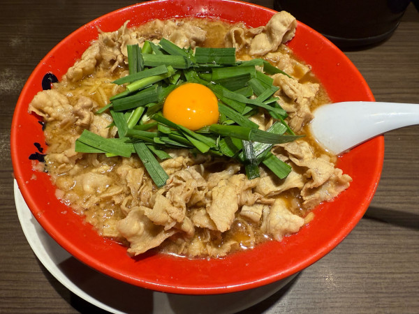 「スタミナ豚玉」@東京豚骨拉麺 ばんから 秋葉原店の写真