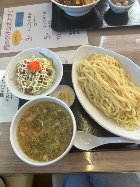 「ざるつけ麺」@龍のひげ 一義の写真