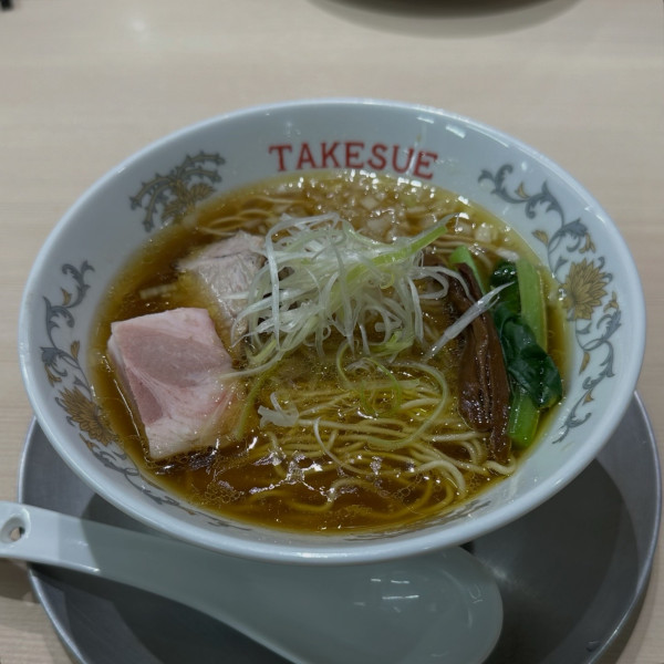 「醤油あっさり」@小山竹末食堂の写真