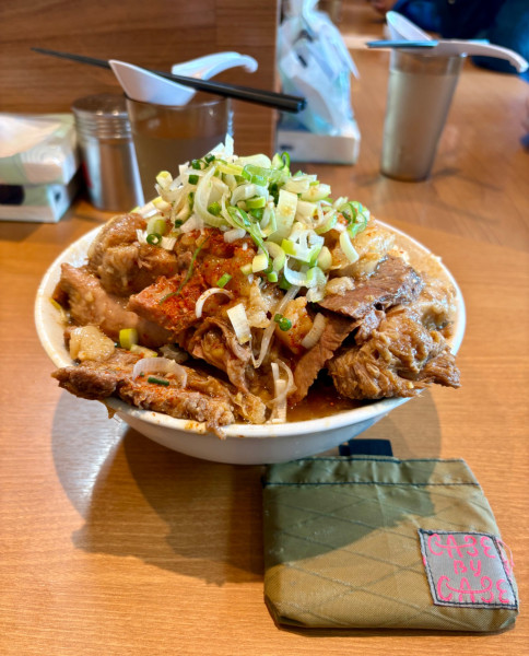 「ラーメン並300g※塩ポン変更」@ラーメン 池田屋 高田馬場店の写真