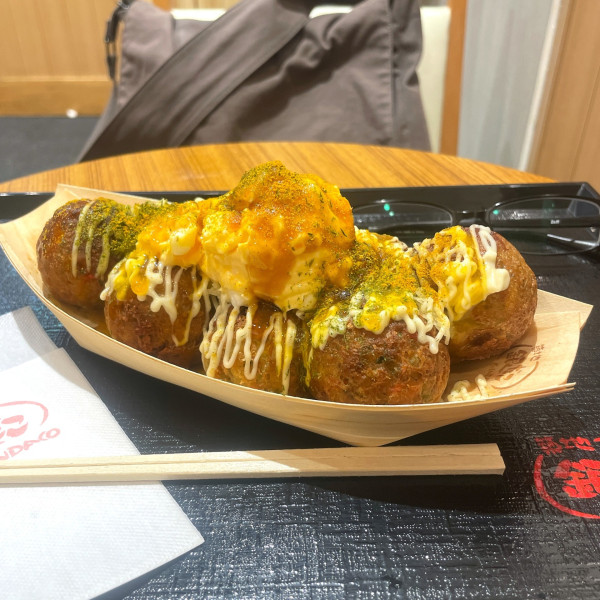 「カレー風味のチーズてりたま」@築地銀だこ CIAL鶴見店の写真