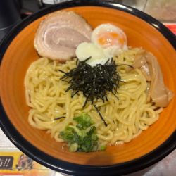 油そば大盛　温玉