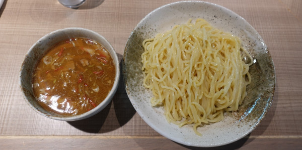 「つけ麺・大盛（1,100円）」@つけ麺 素家の写真