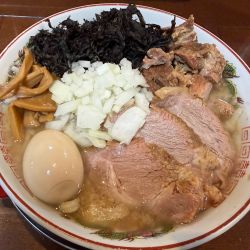 特製ぎと家の中華そば特盛り