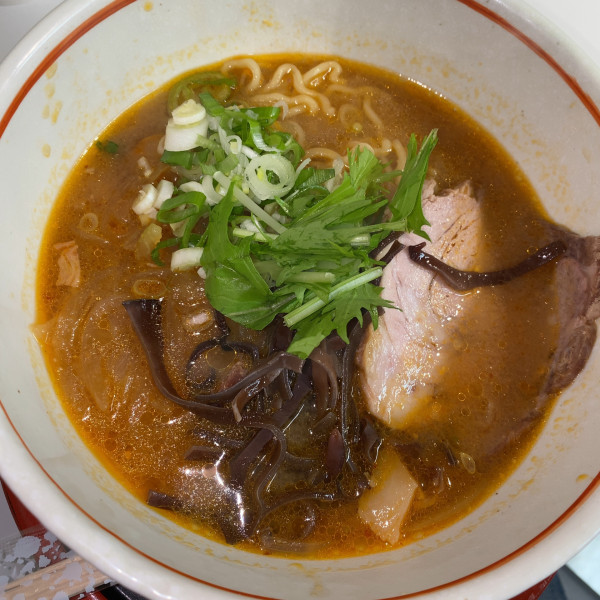 「味噌ラーメン1100円」@富川製麺所 秋の北海道の物産と観光展（第2弾）/丸広川越の写真