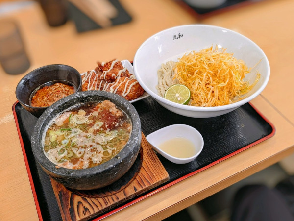 「嘉六すだちつけ麺」@つけ麺丸和 各務原分店の写真