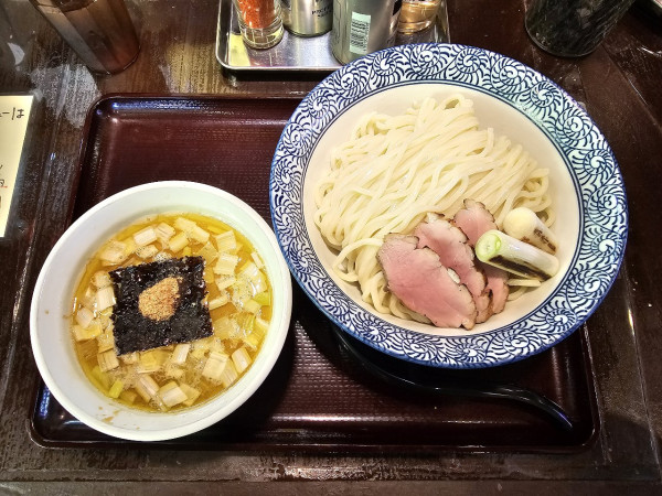 「【限定】特製鴨つけそば　1350円」@麺屋 幡 弘前店の写真