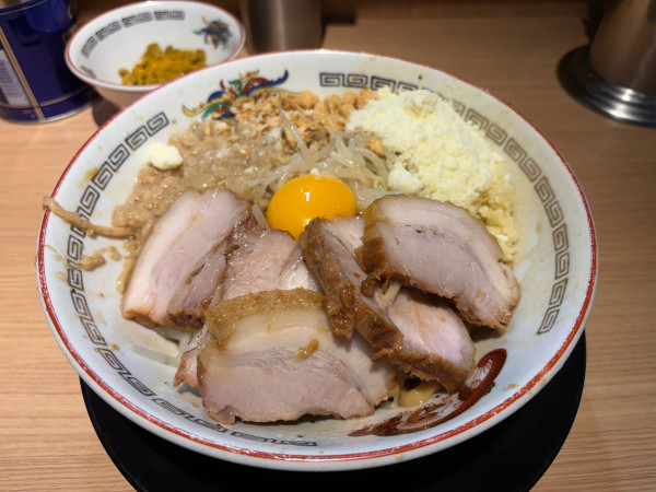 「汁なし豚」@ラーメン豚山 門前仲町店の写真