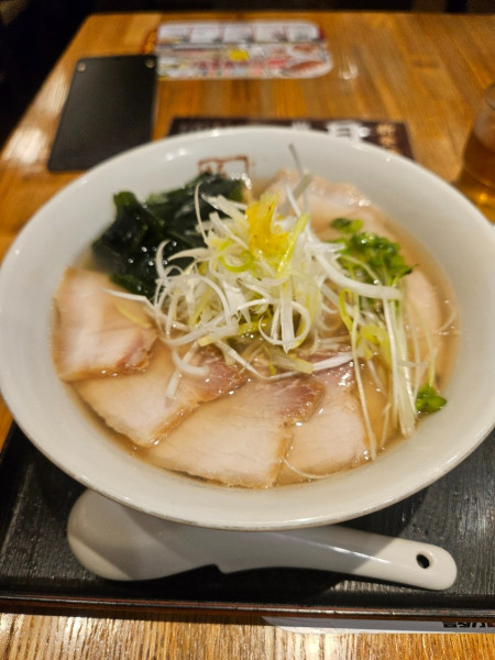 「貝節ラーメン + チャーシュー」@喜多方ラーメン 坂内 石川町店の写真
