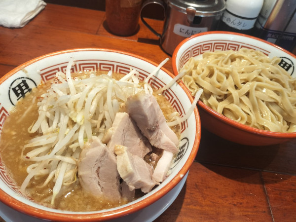 「つけ麺」@らーめん バリ男 新橋本店の写真